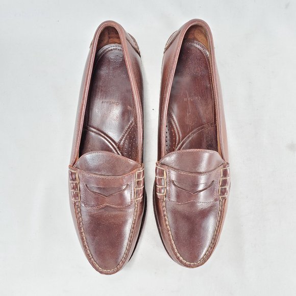 Allen Edmonds Gorham Mens Leather Penny Loafers - Picture 3 of 8